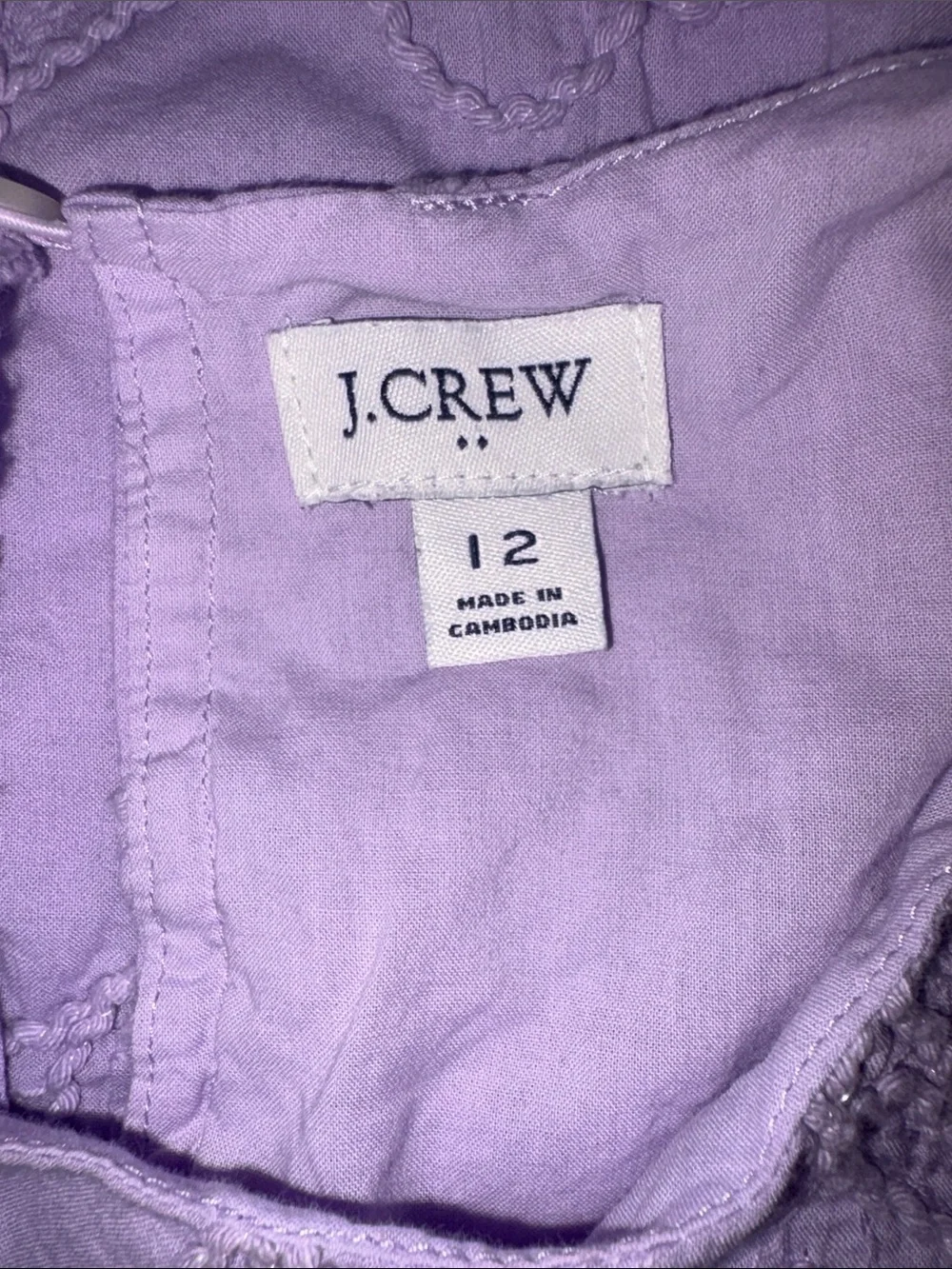 J. Crew Lilac dress- Soft Purple